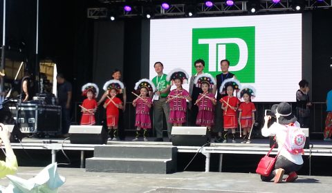 FCCM’s Chinese Children Dance performance at Taste of Asia