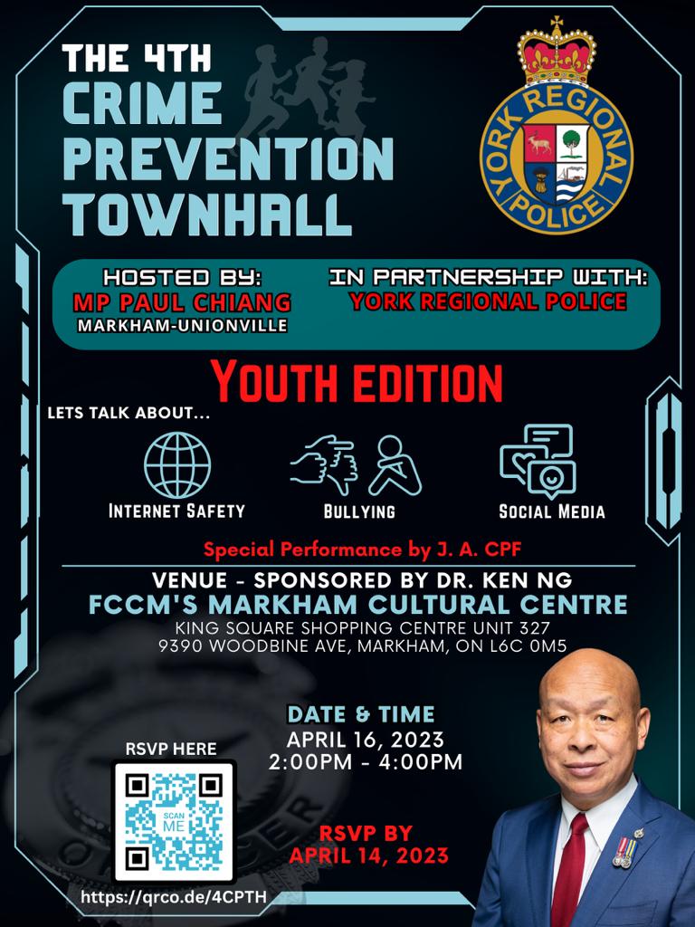The 4th Crime Prevention Townhall - Youth Edition
