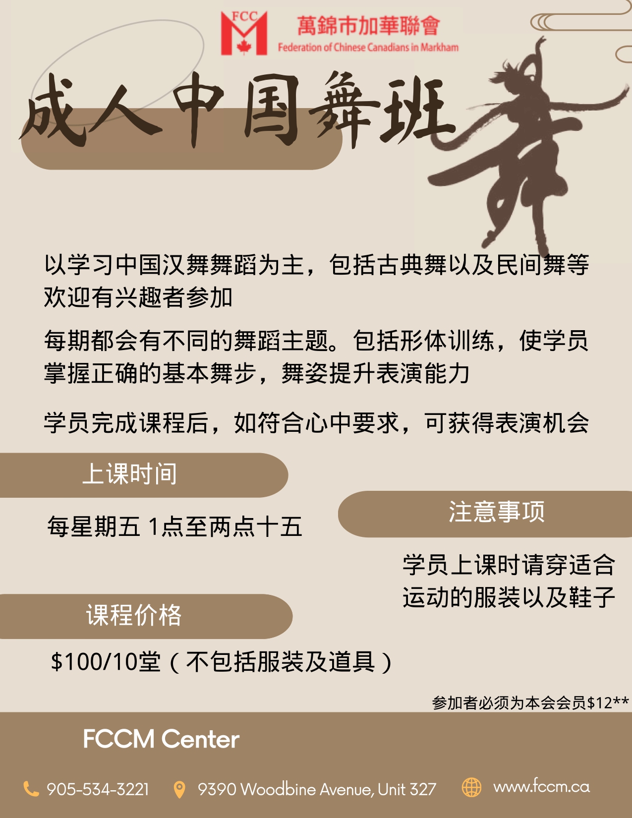 Adult Chinese Dance
